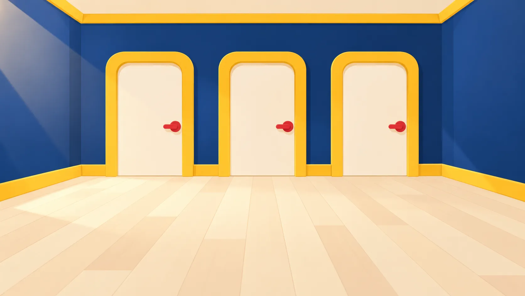Animation Anarchy — the hallway of doors
